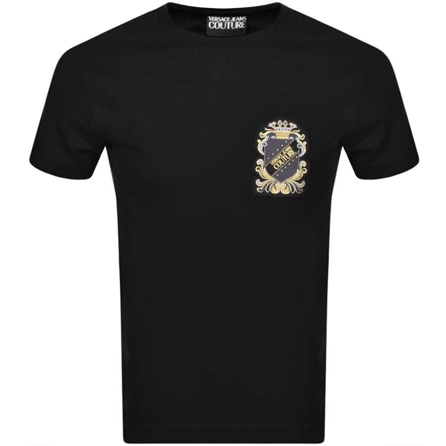 Alternative Image for ProductVersace Jeans Couture Logo Slim Fit T Shirt Black1